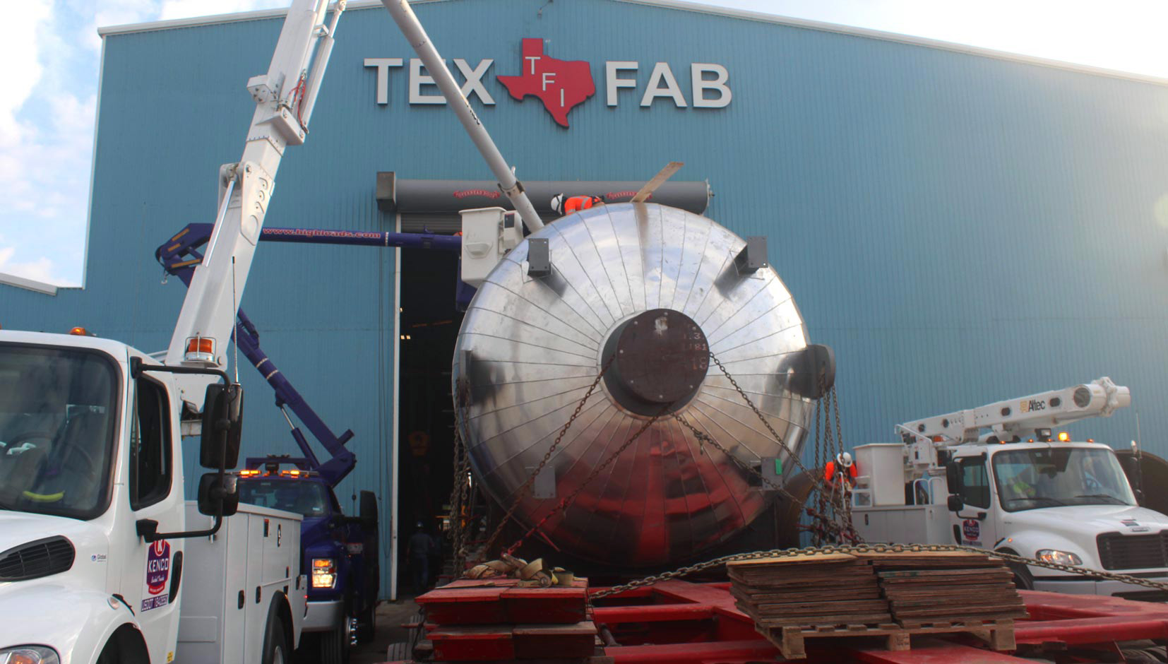 Pressure Vessels from Houston area manufacturer, Tex-Fab